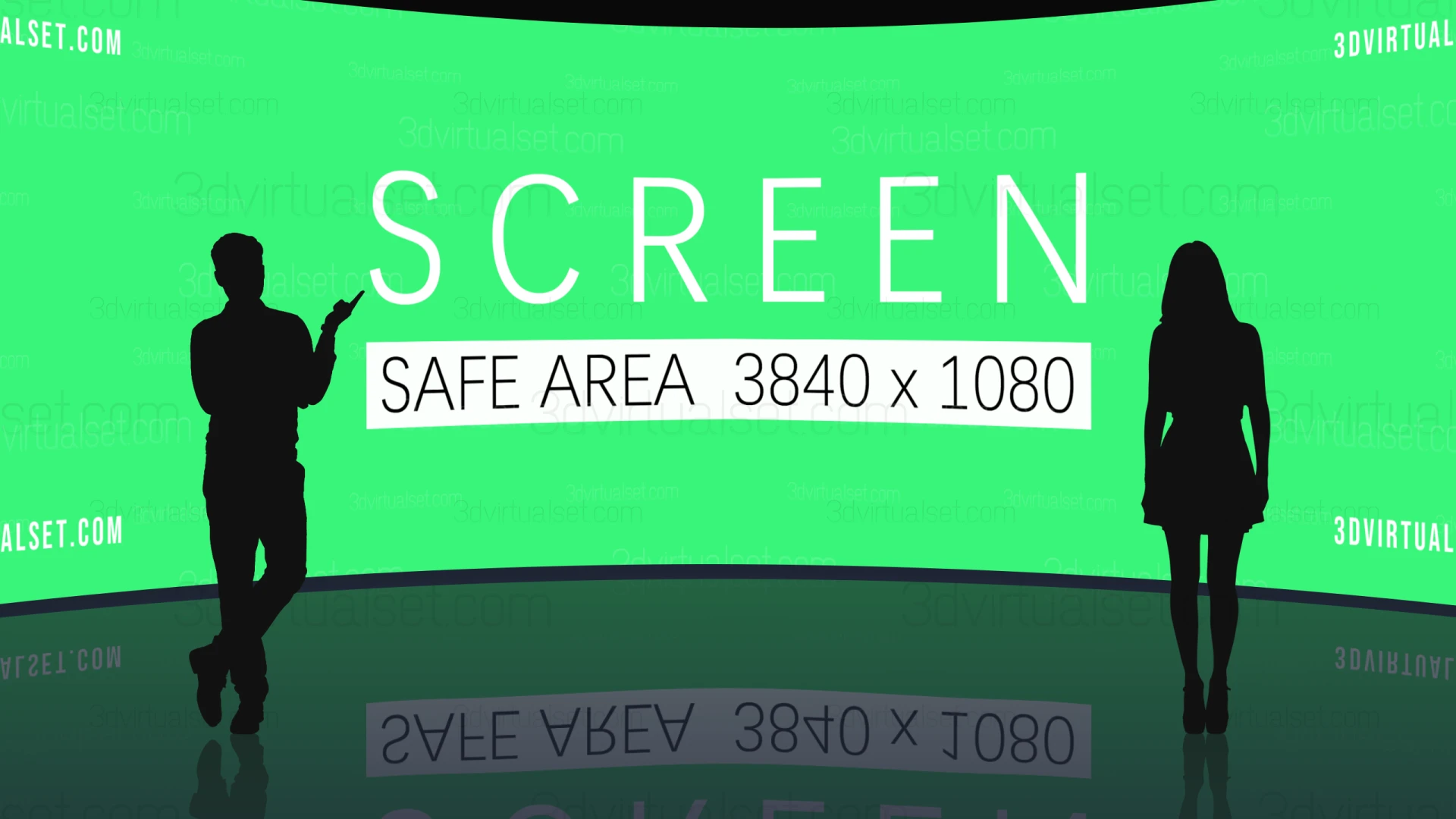 Virtual Set 151 For After Effects Wide 3-